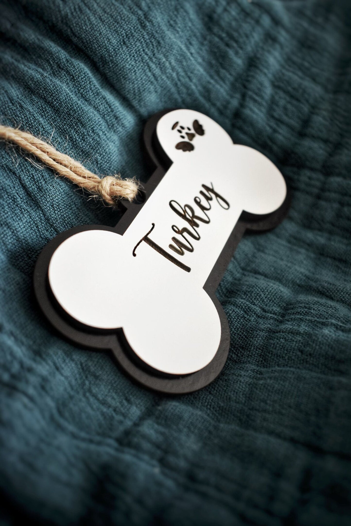 Memorial Dog Bone Ornament