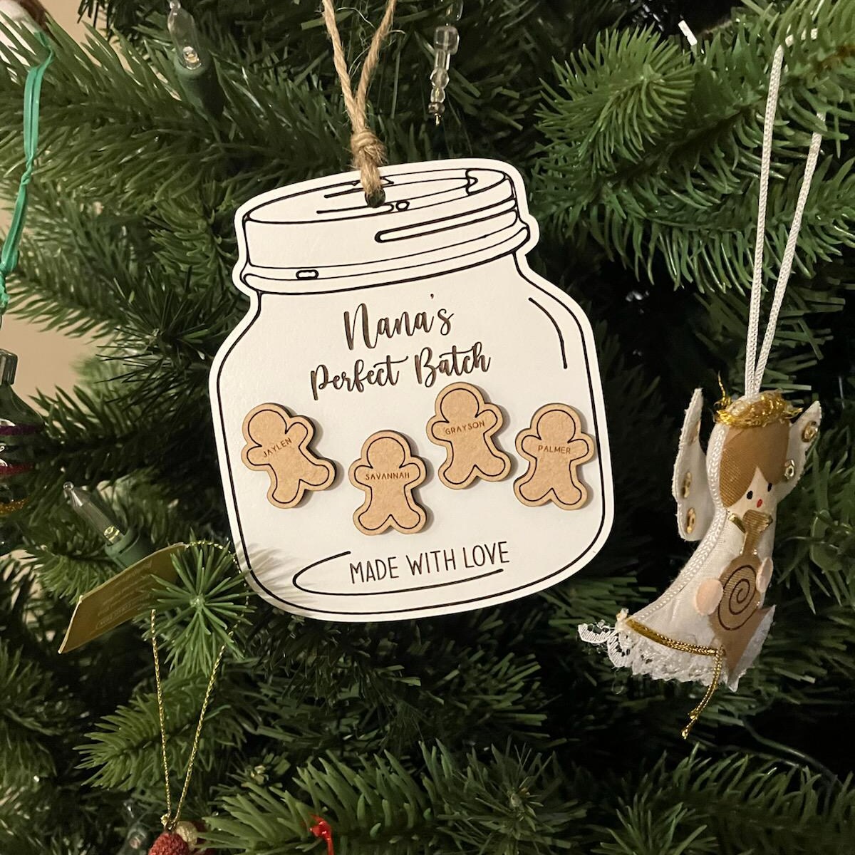 Grandma's Perfect Batch Made With Love Ornament