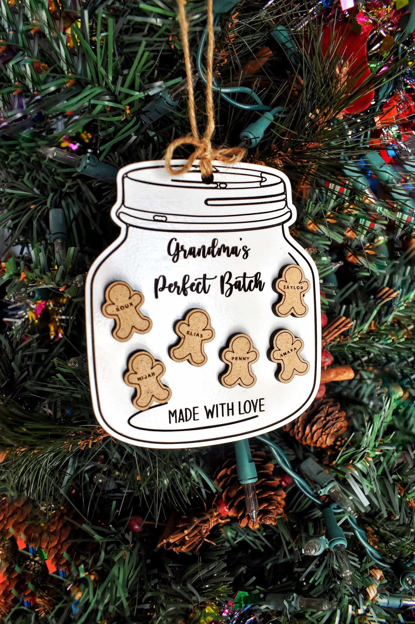 Grandma's Perfect Batch Made With Love Ornament