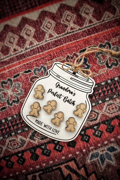 Grandma's Perfect Batch Made With Love Ornament