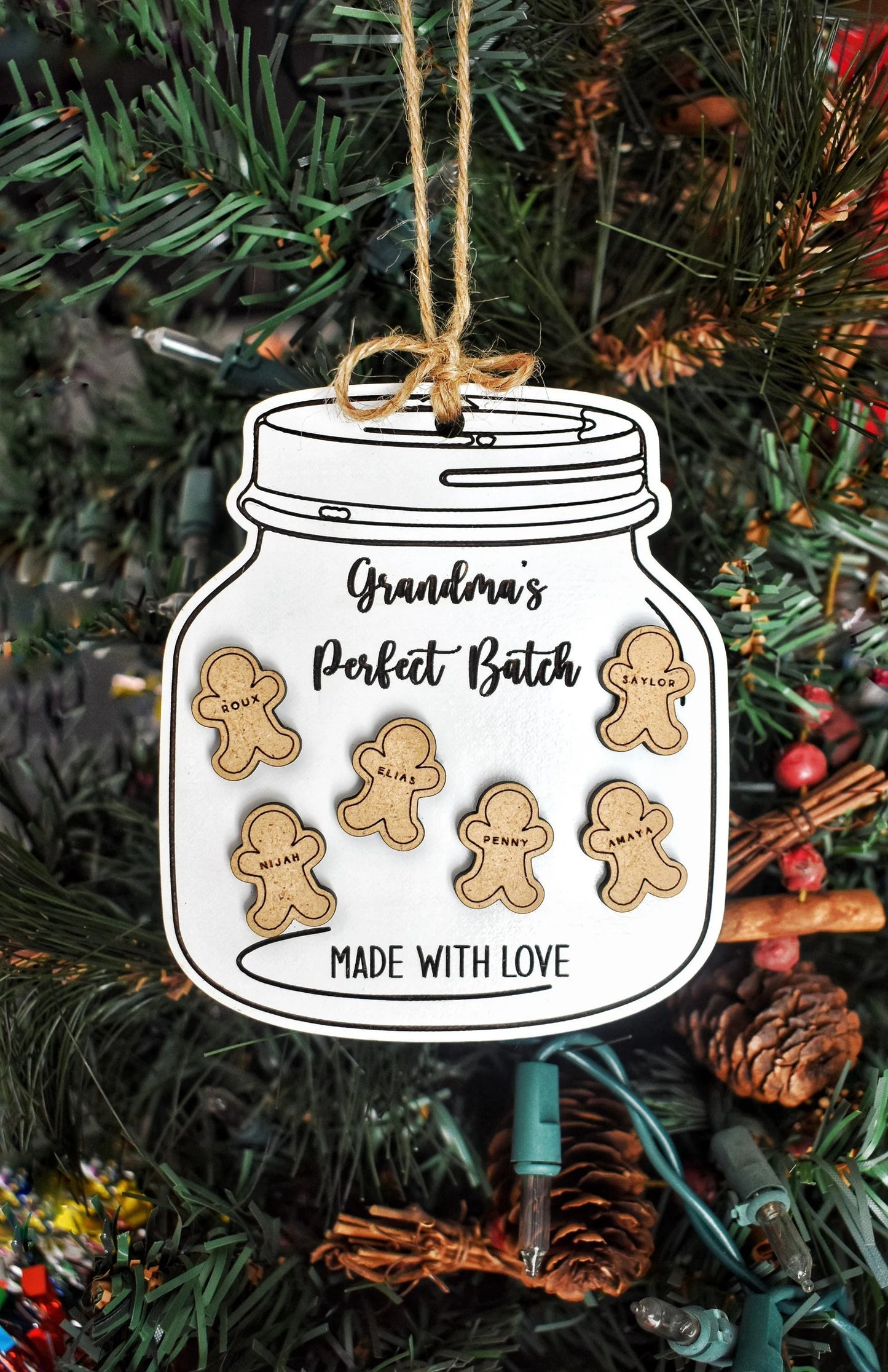 Grandma's Perfect Batch Made With Love Ornament