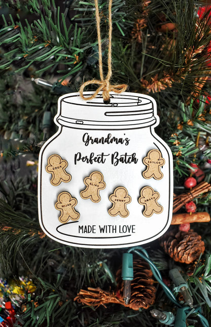 Grandma's Perfect Batch Made With Love Ornament