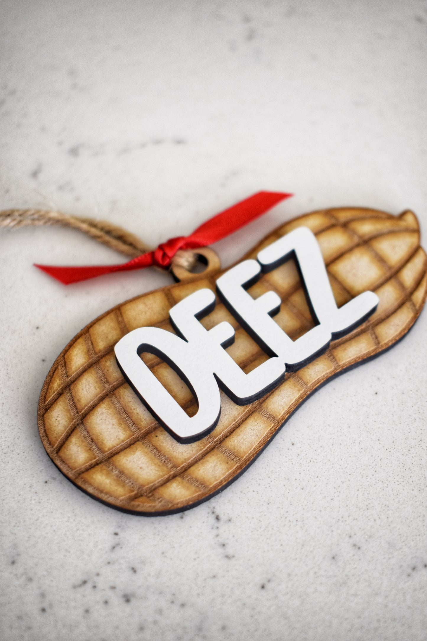 Humorous DEEZ Nuts Ornament