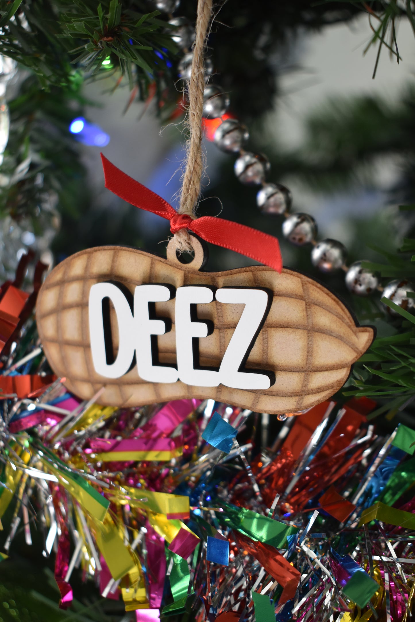 Humorous DEEZ Nuts Ornament