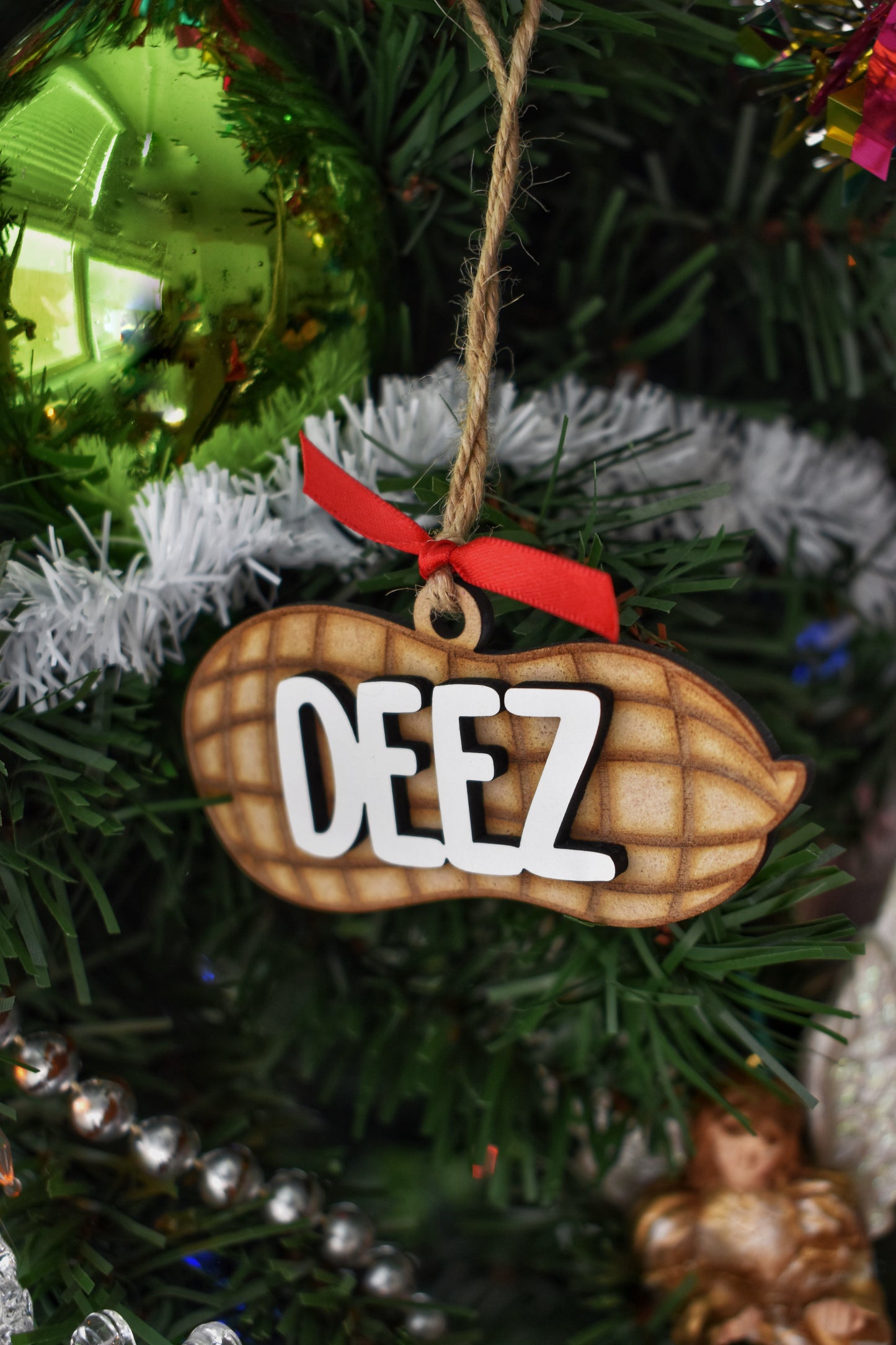 Humorous DEEZ Nuts Ornament