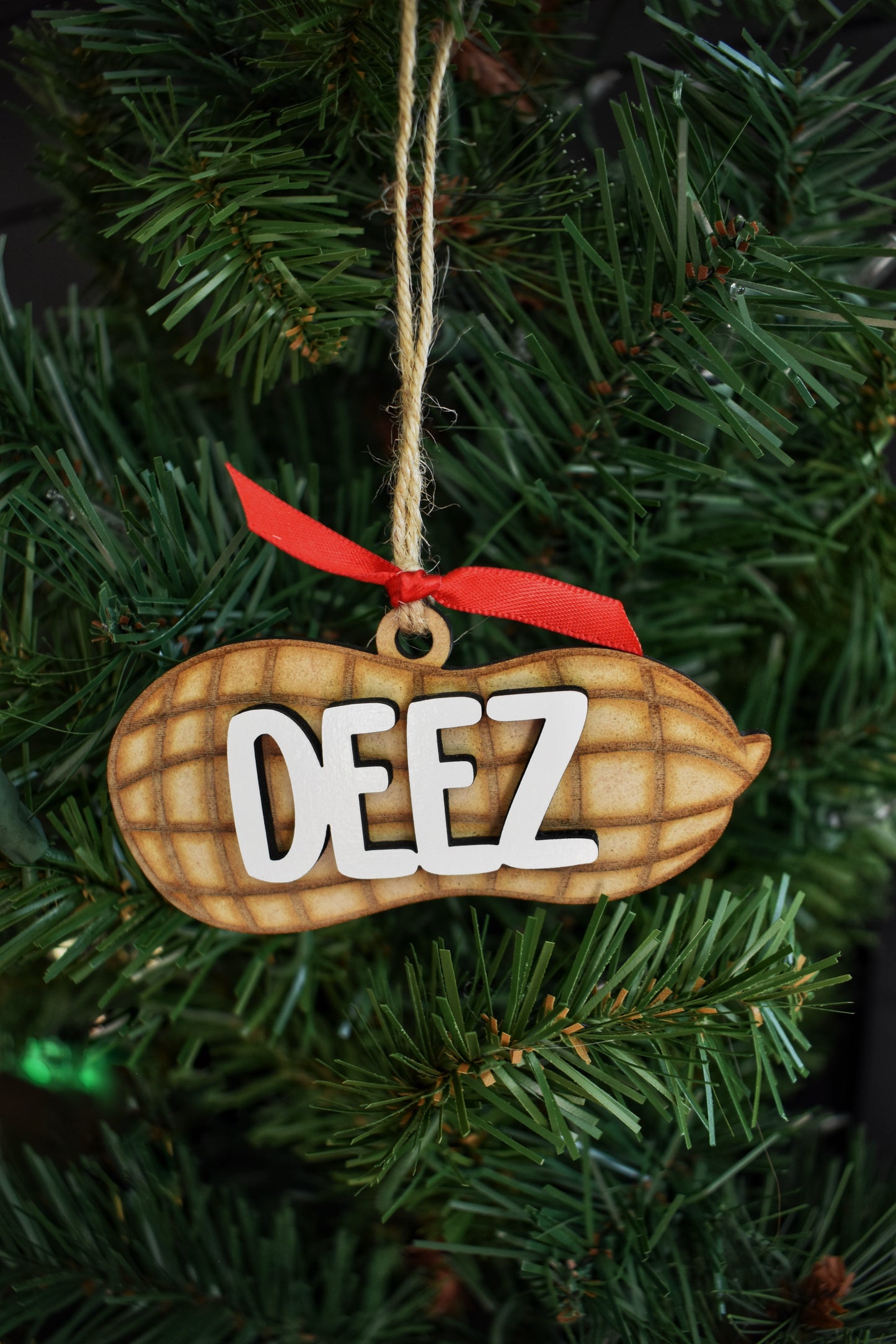 Humorous DEEZ Nuts Ornament