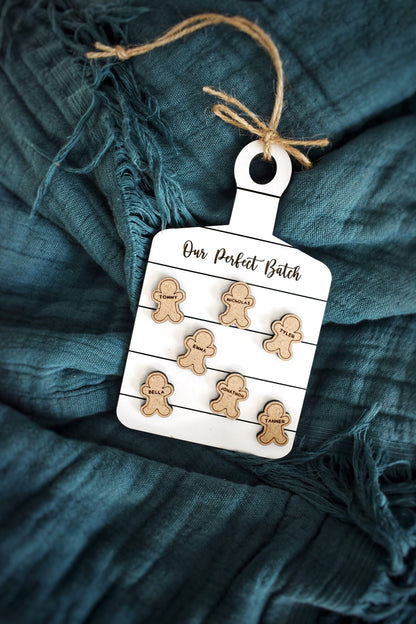 Our Perfect Batch Personalized Family Christmas Ornament Gift