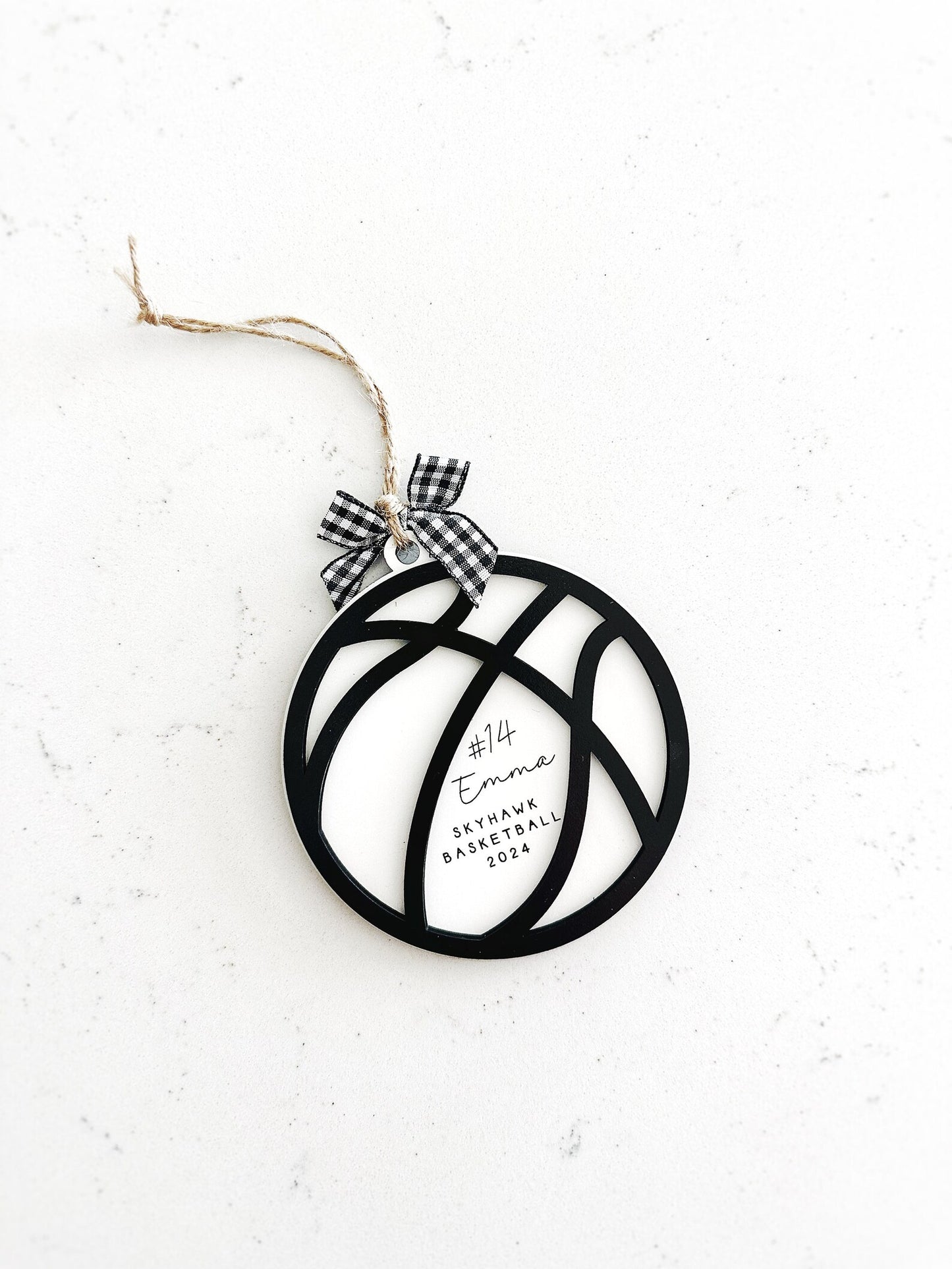 Custom Sports Ball Ornaments