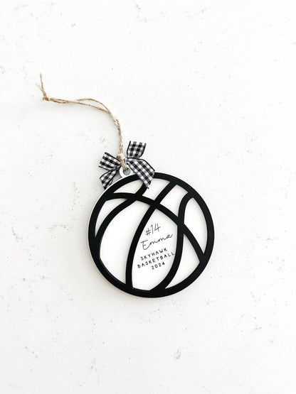 Custom Sports Ball Ornaments