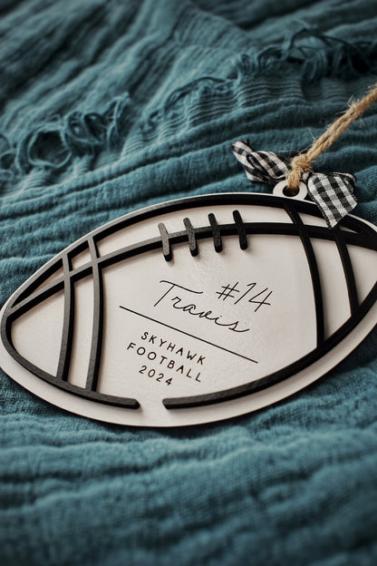 Custom Sports Ball Ornaments
