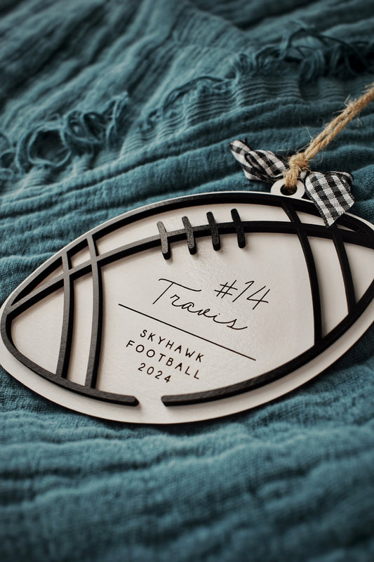 Custom Sports Ball Ornaments